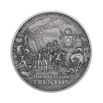 Delaware Forging of Independence 2 Oz Silver Coin 2026 CIT