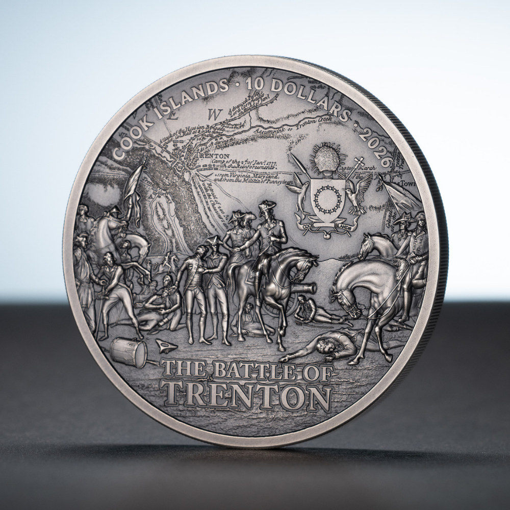 Delaware Forging of Independence 2 Oz Silver Coin 2026 CIT