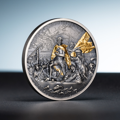 Delaware Forging of Independence 2 Oz Silver Coin 2026 CIT