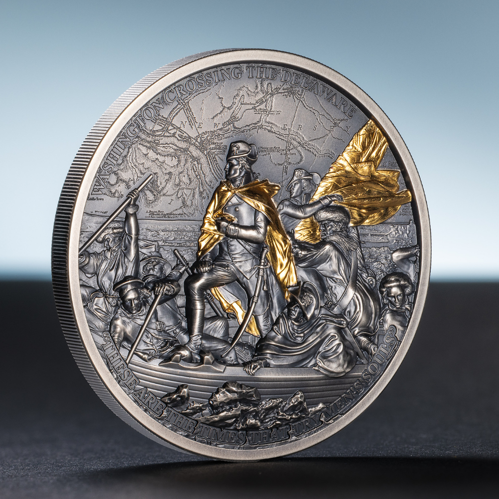 Delaware Forging of Independence 2 Oz Silver Coin 2026 CIT