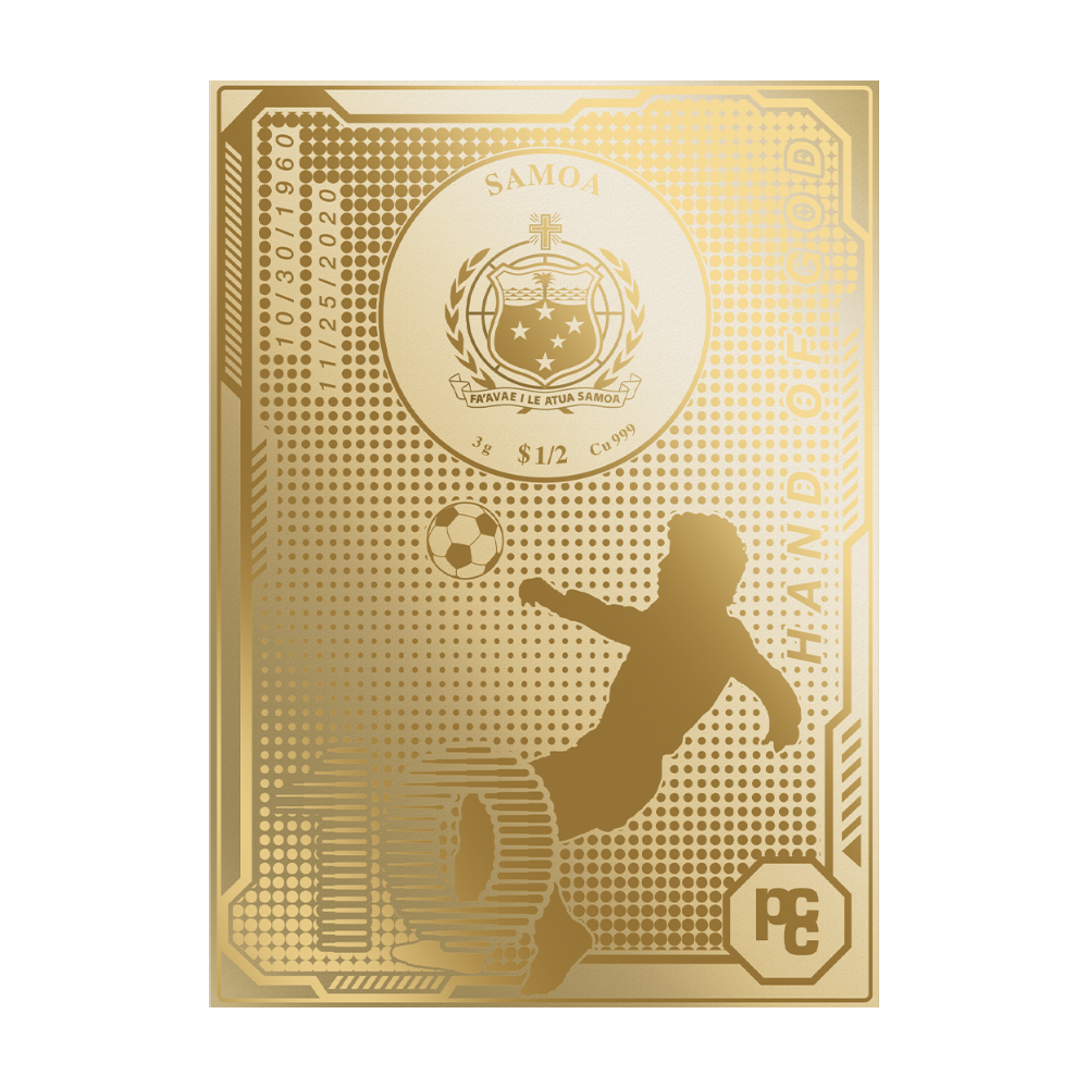 Diego Maradona Precious Collector Coin Cards MDM