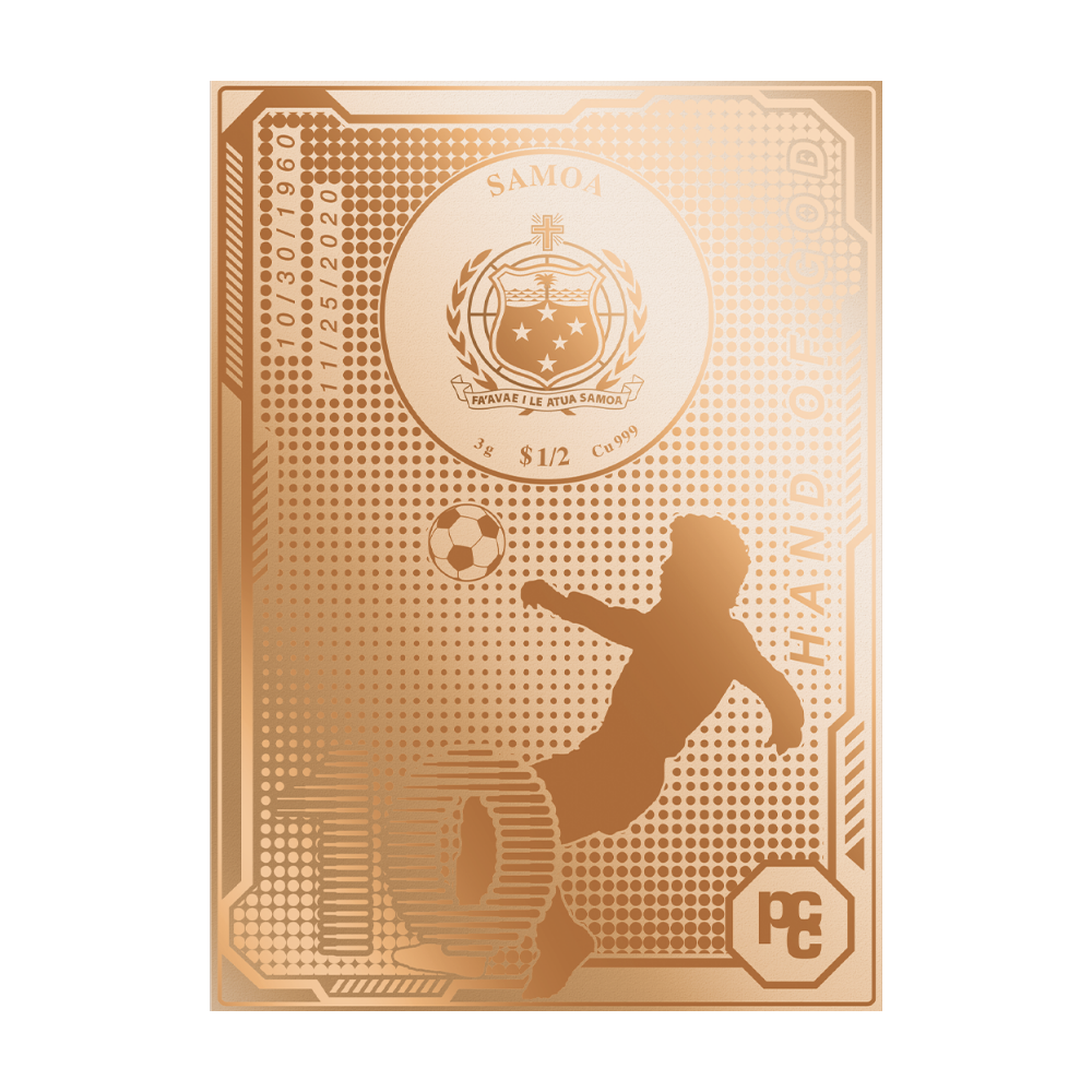 Diego Maradona Precious Collector Coin Cards MDM
