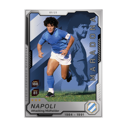 Diego Maradona Precious Collector Coin Cards MDM