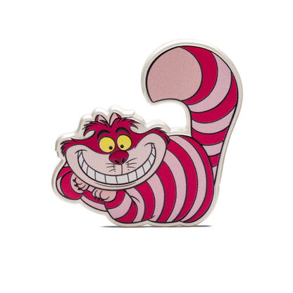 CHESHIRE CAT Disney Alice in Wonderland 2 Oz Silver Coin $3 Niue 2025 - PARTHAVA COIN