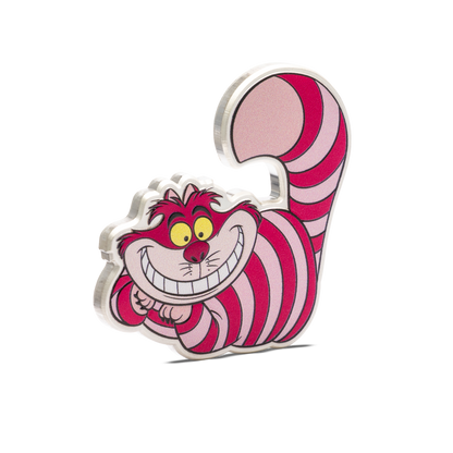 CHESHIRE CAT Disney Alice in Wonderland 2 Oz Silver Coin $3 Niue 2025 - PARTHAVA COIN