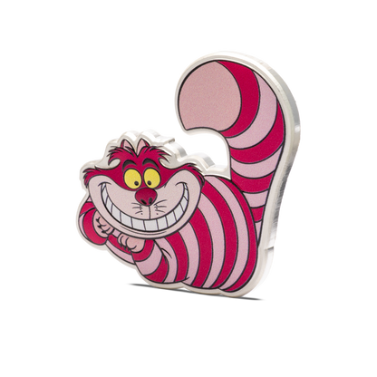CHESHIRE CAT Disney Alice in Wonderland 2 Oz Silver Coin $3 Niue 2025 - PARTHAVA COIN