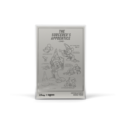 Disney Fantasia Silver Collectible Set