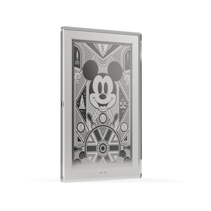 Mickey Mouse: Art Deco Silver Collectible Foil Agoro