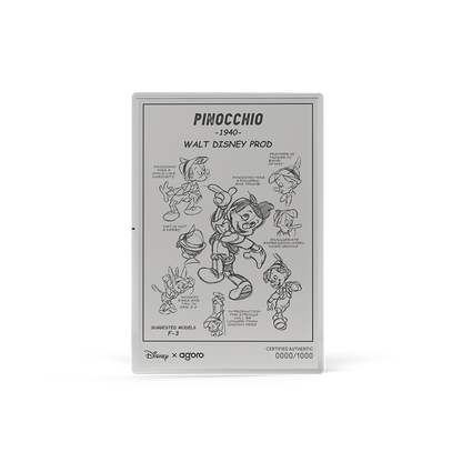 Disney Pinocchio Silver Collectible Set Agoro