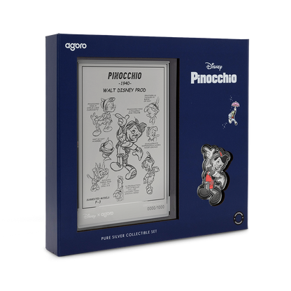 Disney Pinocchio Silver Collectible Set Agoro