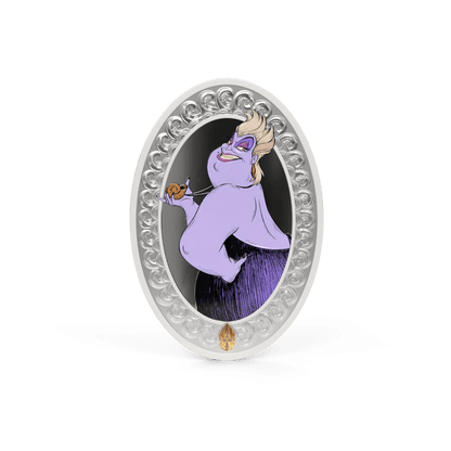 Disney Villains Ursula Silver Coin AGORO