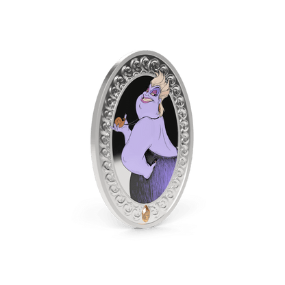 Disney Villains Ursula Silver Coin AGORO