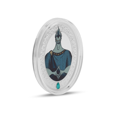 Disney Villains Hades Silver Coin agoro