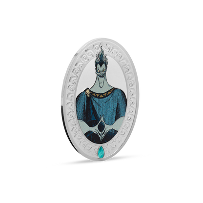 Disney Villains Hades Silver Coin agoro
