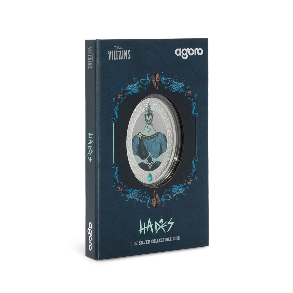 Disney Villains Hades Silver Coin