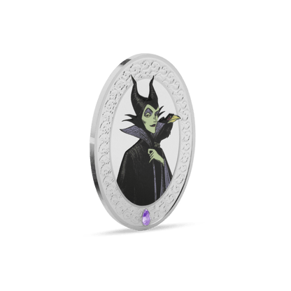 Disney Villains Maleficent Silver Coin