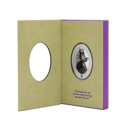 Disney Villains Maleficent Silver Coin