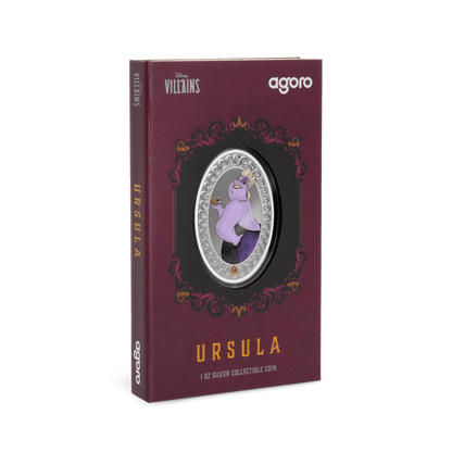 Disney Villains Ursula Silver Coin AGORO