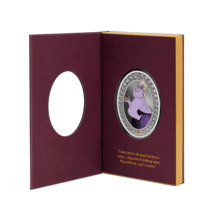 Disney Villains Ursula Silver Coin AGORO