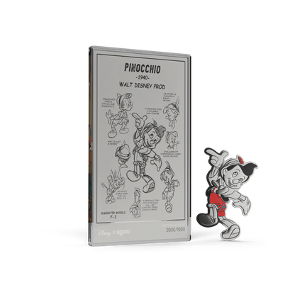 Disney Pinocchio Silver Collectible Set Agoro