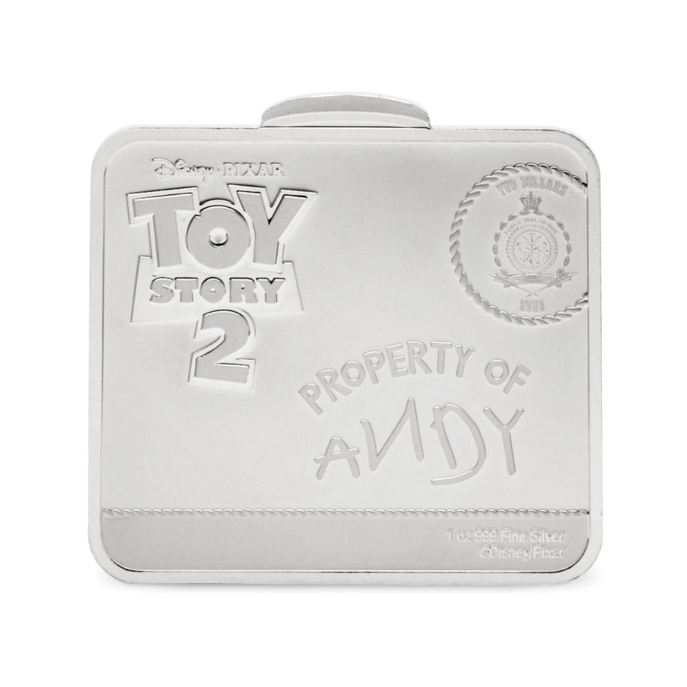 Disney Pixar Woody's Roundup™ Bullseye 1 Oz Silver Coin