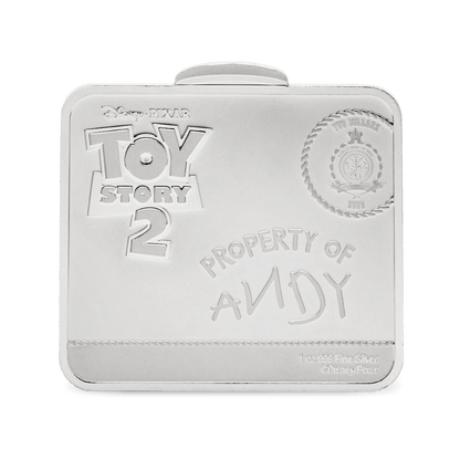 Disney Pixar Woody's Roundup™ Bullseye 1 Oz Silver Coin