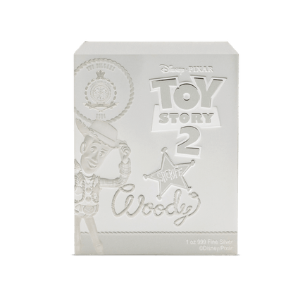 Disney Pixar Woody's Roundup™ Sheriff Woody 1 Oz Silver Coin - PARTHAVA COIN
