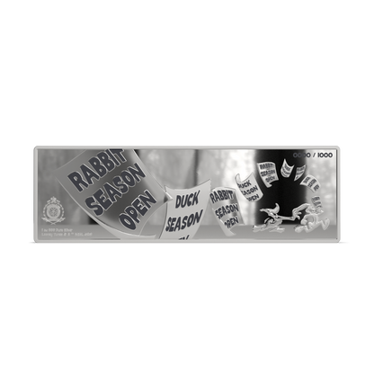 Looney Tunes™ Bugs Bunny & Daffy Duck Silver Coin AGORO