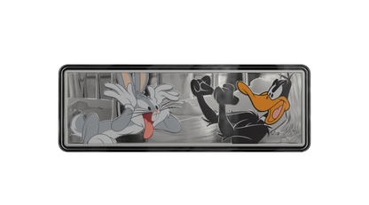 Looney Tunes™ Bugs Bunny & Daffy Duck Silver Coin AGORO
