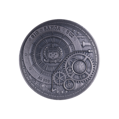 Dragonfly Steambeasts 5 Oz Silver Coin 2026 MDM