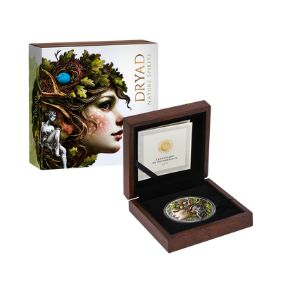 Dryad Nature Spirits 2 Oz Silver Coin 2026