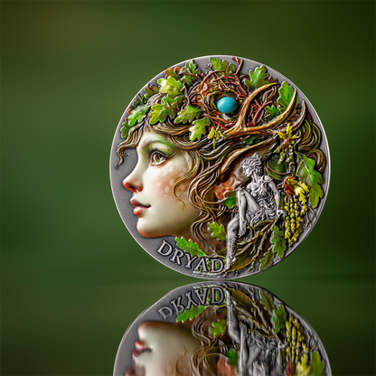 Dryad Nature Spirits 2 Oz Silver Coin 2026