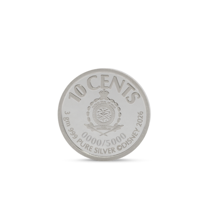 Scrooge McDuck Lucky #1 Dime Pure Silver Collectibles AGORO