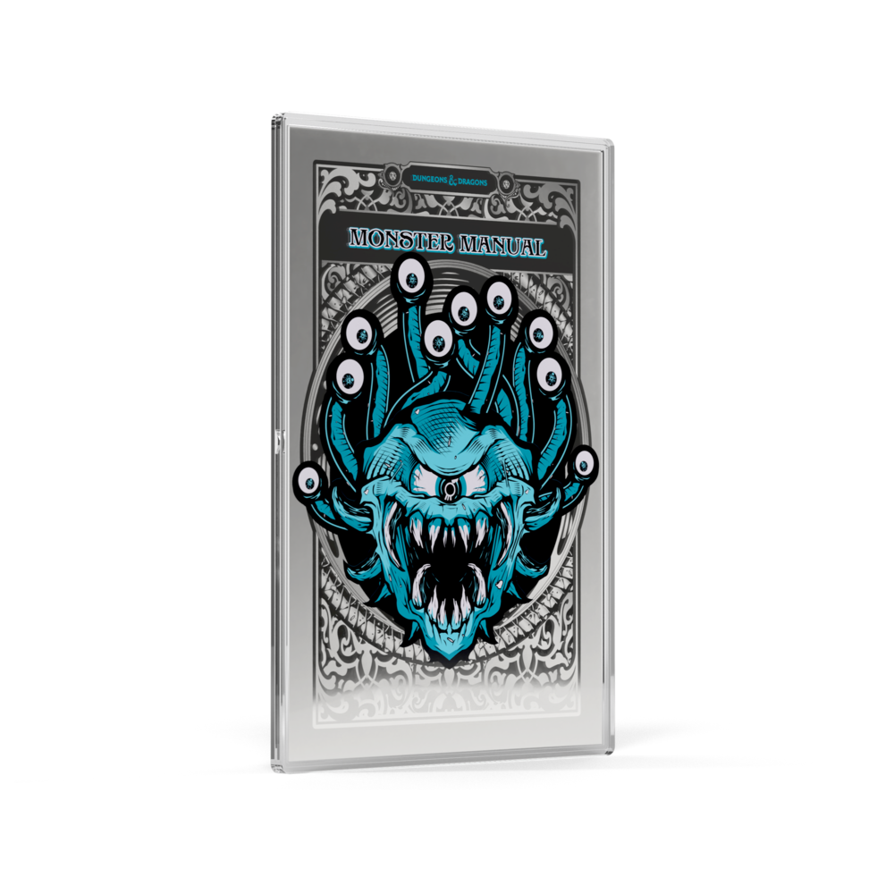 Dungeons & Dragons Monster Manual 2014 Silver Foil