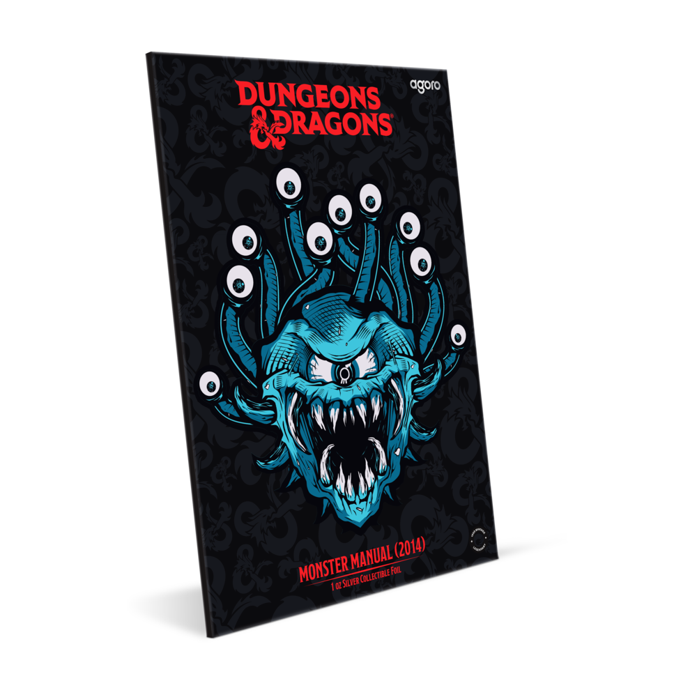 Dungeons & Dragons Monster Manual 2014 Silver Foil