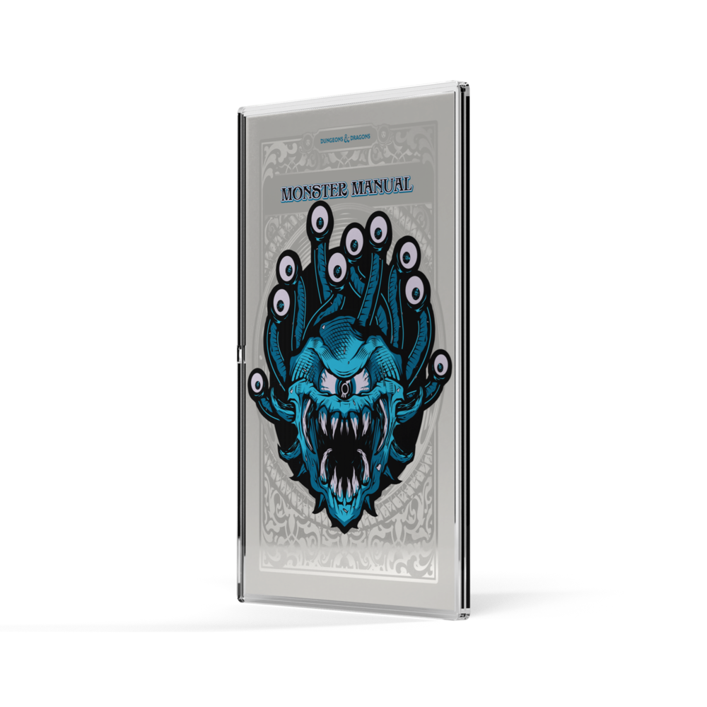 Dungeons & Dragons Monster Manual 2014 Silver Foil