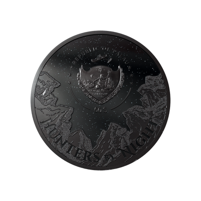 EAGLE OWL Hunters by Night 1 Kg Kilo Silver Coin $50 Palau 2022