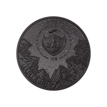 EAGLE OWL Hunters by Night 2 Oz Silver Coin $10 Palau 2021