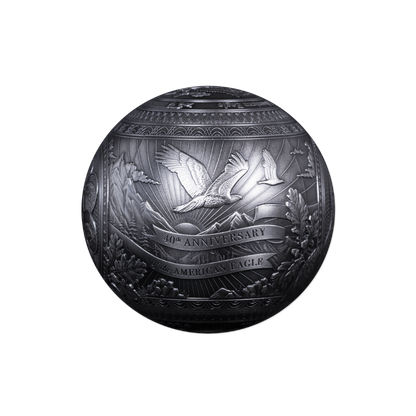 EAGLE Sphere 40th Anniversary 1 Kg Kilo Silver Coin 2026