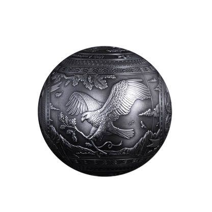 EAGLE Sphere 40th Anniversary 1 Kg Kilo Silver Coin 2026