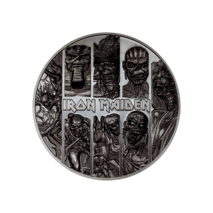 EDDIE Iron Maiden Best of Eddie 3 Oz Silver Coin $20 Cook Islands 2024