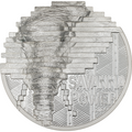 ELEPHANT Reconstruction 2 Oz Silver Coin $10 Cook Islands 2024
