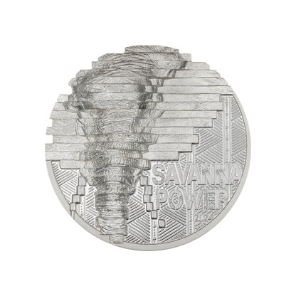 ELEPHANT Reconstruction 2 Oz Silver Coin $10 Cook Islands 2024