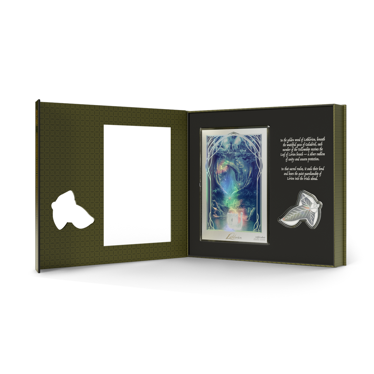 THE LORD OF THE RINGS™ Lothlorien Collectible Set Silver Collectible Set Agoro