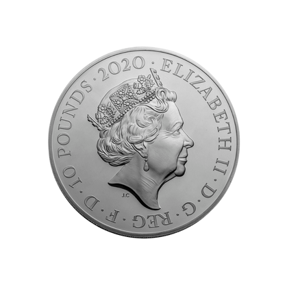 ELTON JOHN Music Legends 5 Oz Silver Coin 10 Pounds United Kingdom 2020
