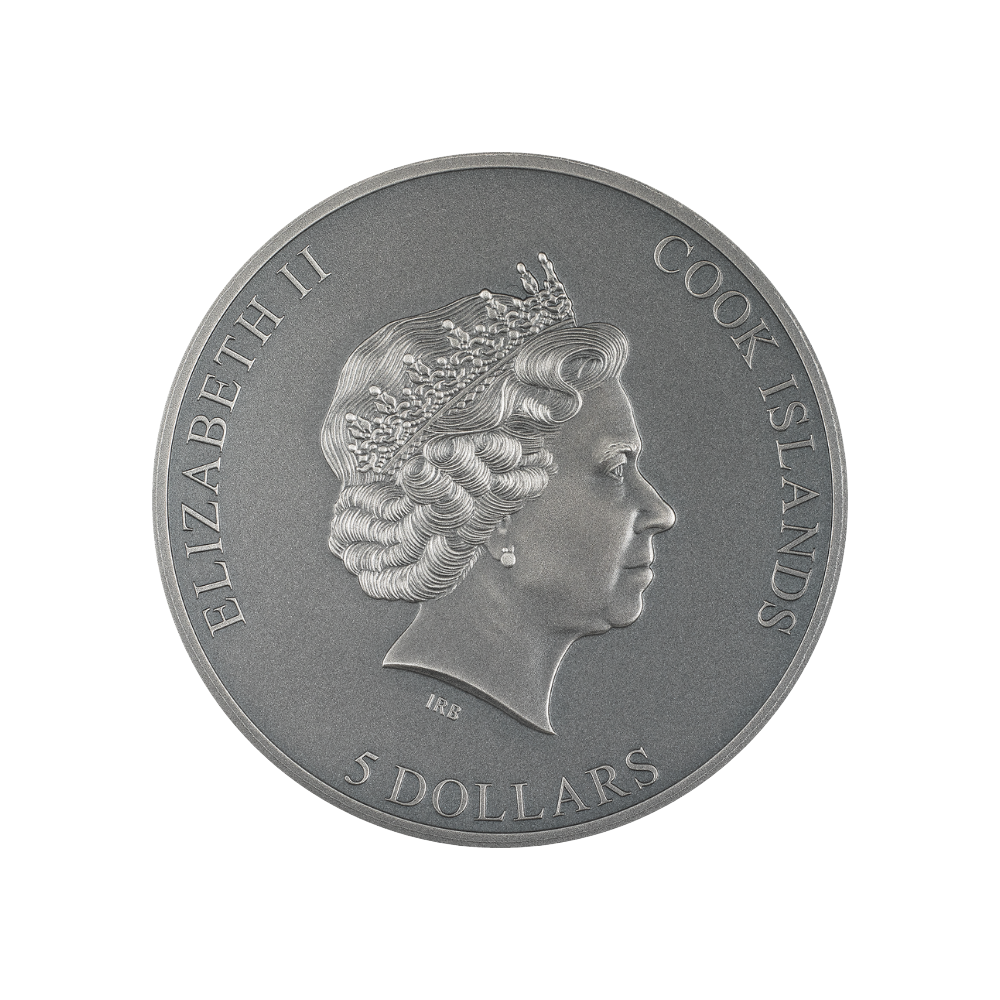 ESCAPE Trapped 1 Oz Silver Coin $5 Cook Islands 2023
