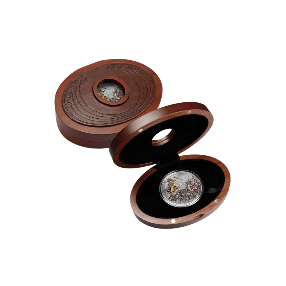 EXODUS Fundamental Stories of the Bible 5 Oz Silver Coin $10 Niue 2024