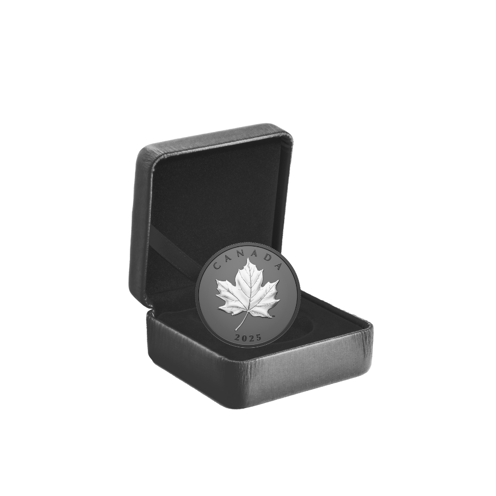 Elegant Maple 1 Oz Fine Silver Coin Canada 2025