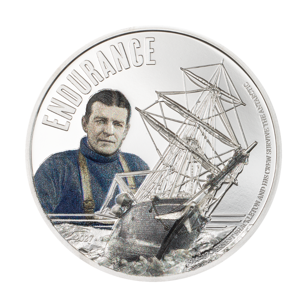 Endurance Legends of The Seas 1 Oz Silver Coin 2027 CIT INVEST AG