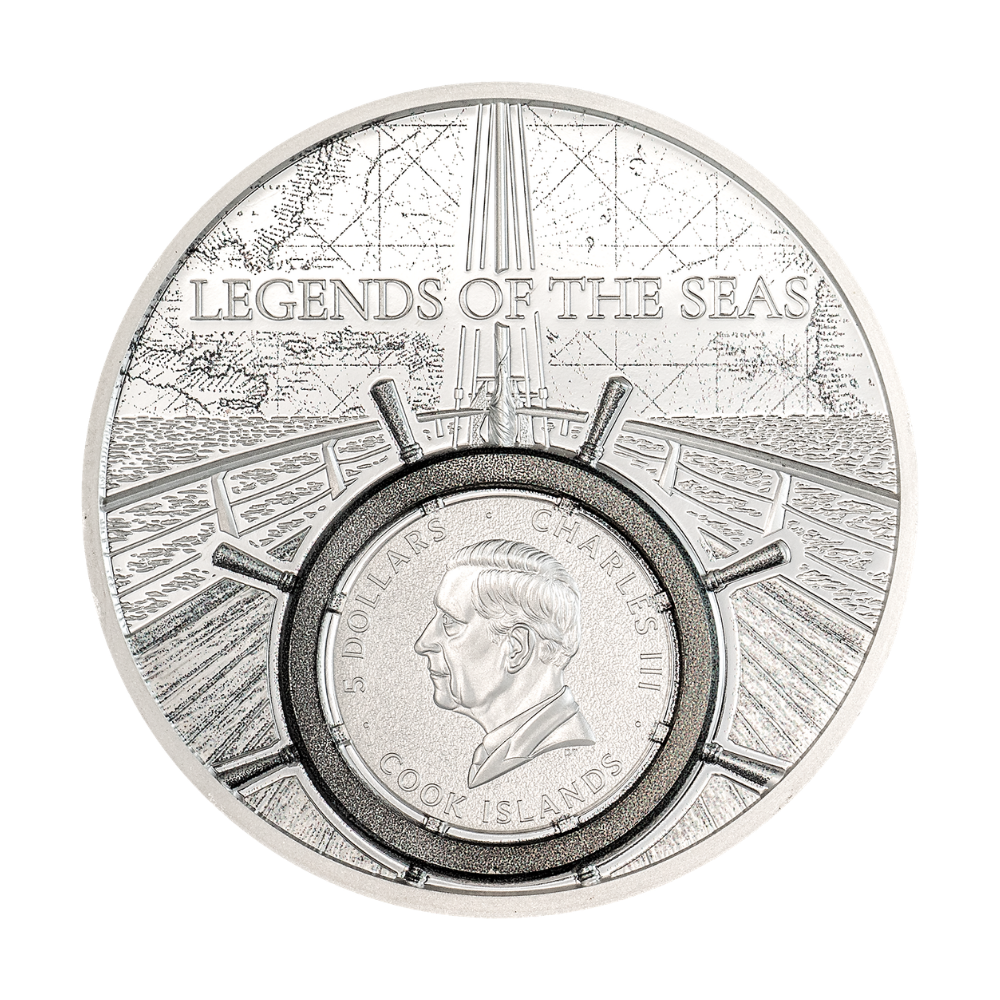 Endurance Legends of The Seas 1 Oz Silver Coin 2027 CIT INVEST AG